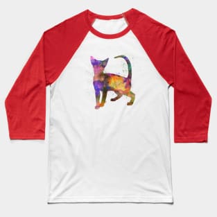 abisinio cat in watercolor Baseball T-Shirt